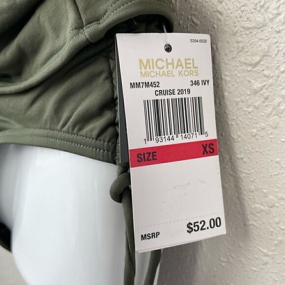 NWT MICHAEL Michael Kors Matching Tankini And Bottoms Sizes XS or S - Picture 5 of 5